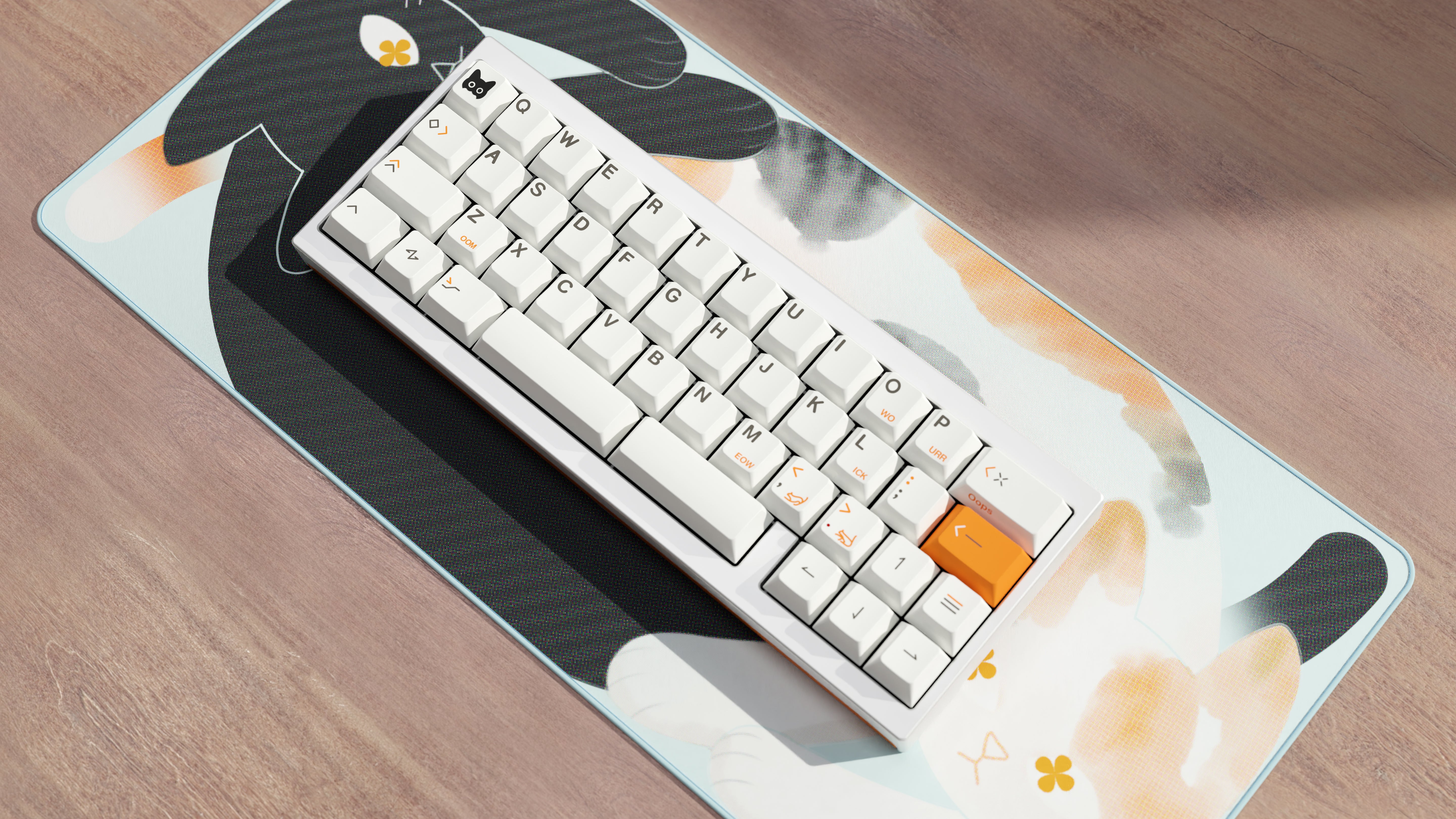 MW Calico Keycaps
